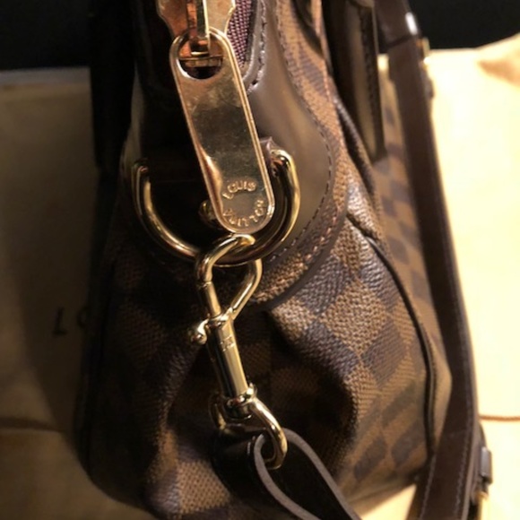 LOUIS VUITTON TREVI DAMIER EBENE PM - Picture 4 of 7